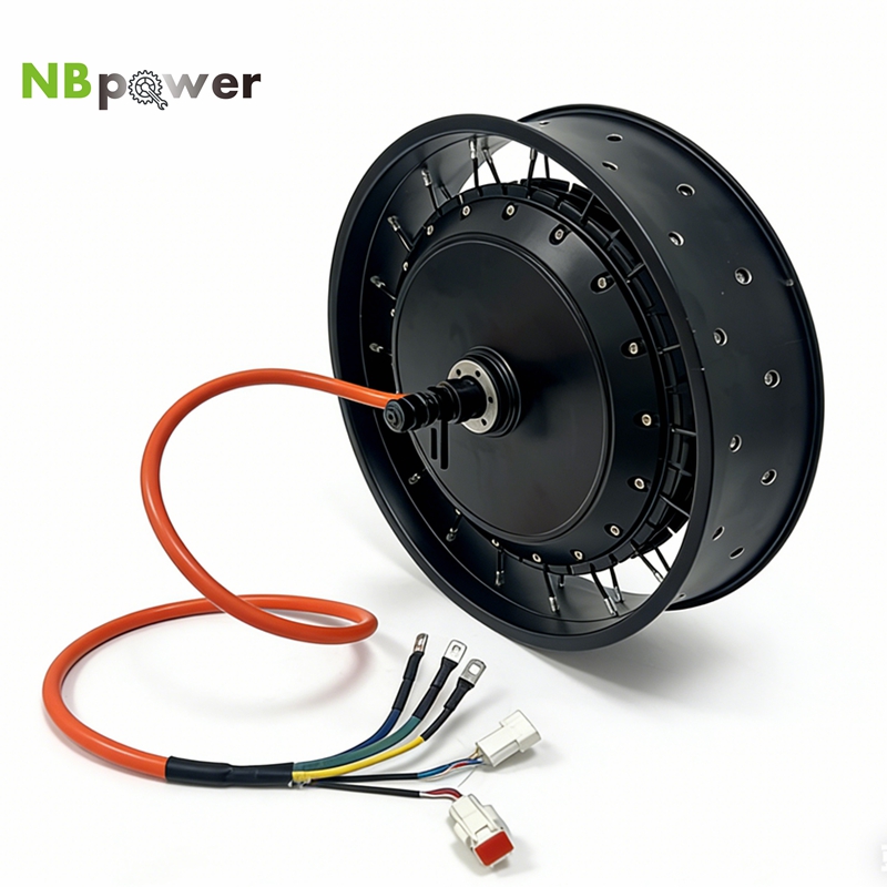 Qs Motor 273 8000W Hub Motor - NBpower/QS 273 40H 48-96V, moc znamionowa