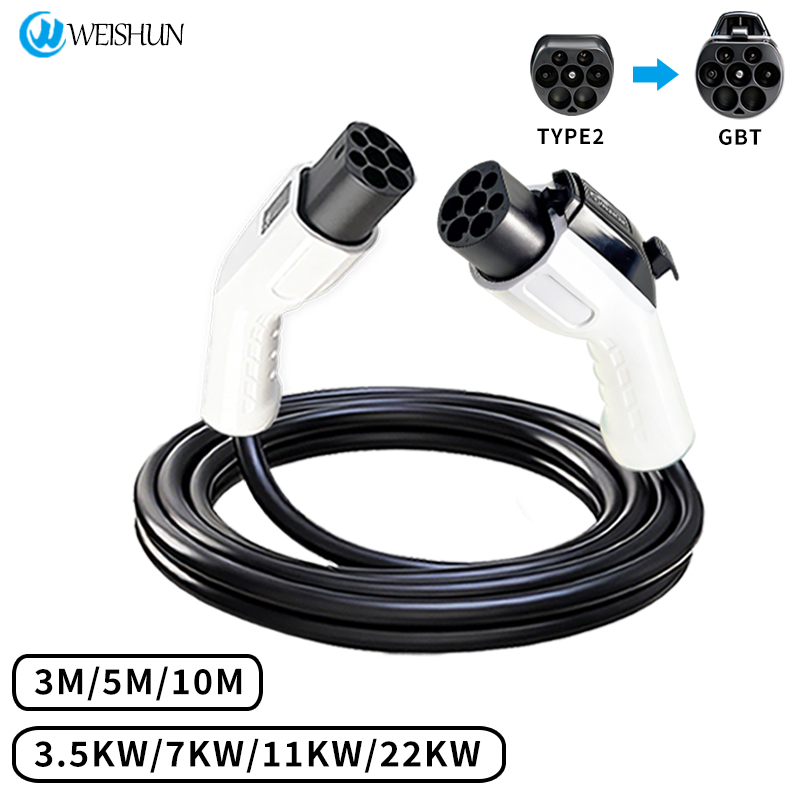 IEC62196 Typ 2 do GBT 7KW 22KW – Ev Charger Type 2 22Kw 32A 3 Phase recenzja i cena