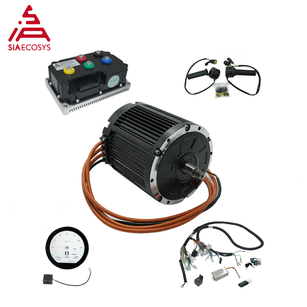 Zestaw silnika QS MOTOR QS155  – Mid Drive Motor Kit 72V 5000W recenzja i cena